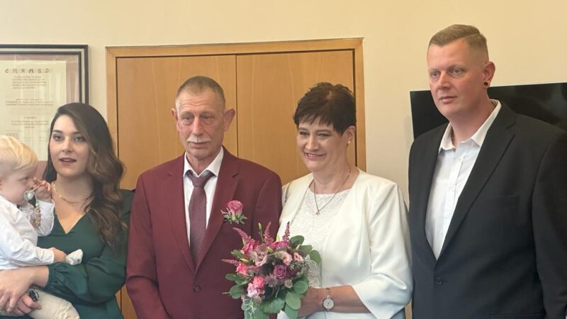 Hochzeit von Mitarbeiterin Ulrike Marx (27.10.2023)