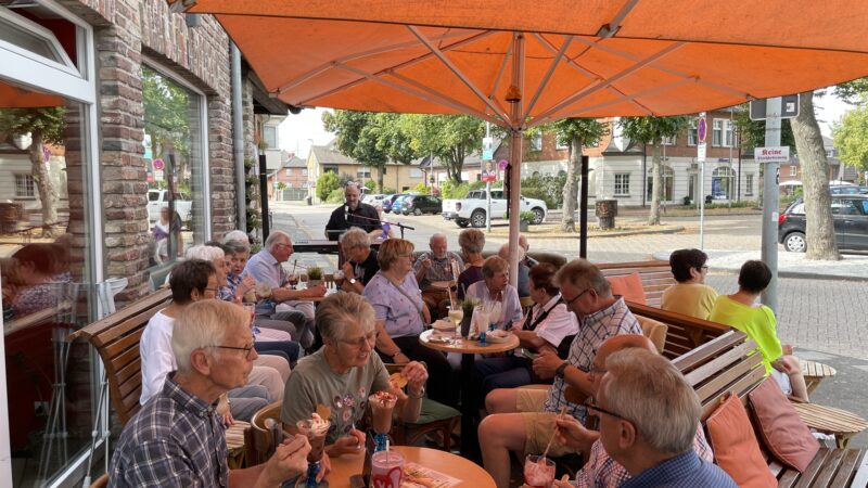 Ehrenamtlichen-Treffen an der Eisdiele (26.8.2025)