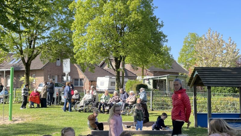 Frühlingsspaziergang mit Bewohnern des Landhauses und dem Waldzwerge-Kindergarten (23.4.2026)
